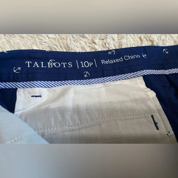 Talbots pants size 10P Relaxed chino - Picture 2 of 16